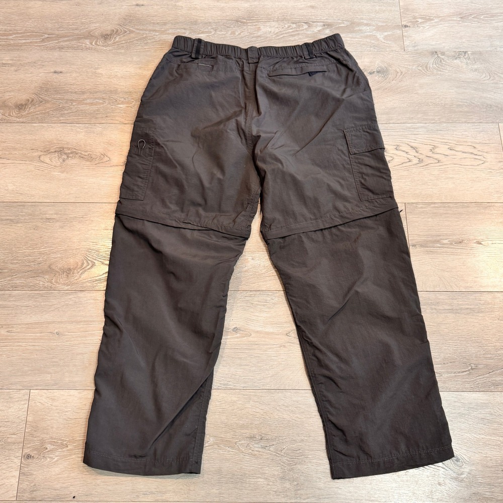 Canyon Creek Mens Convertible Zip Off Cargo Pants Gray XLarge XL Hiking Outdoor - Picture 2 of 9
